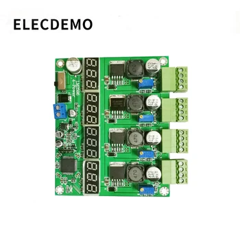 power supply module multi-channel switching four digital display LM2596 module DC-DC adjustable buck output power module 2 dual channel tda2030a amplifier module in ac dc power supply can be pcb empty plate parts products