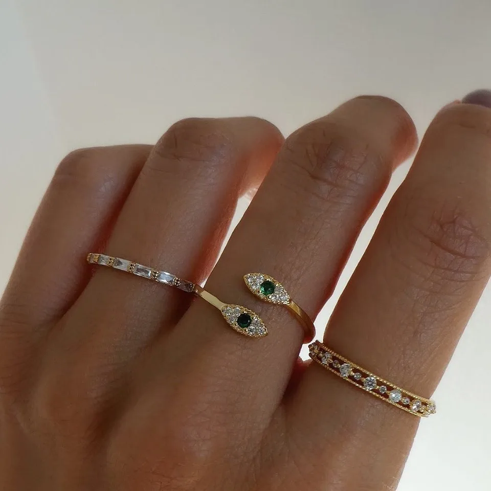 Женское кольцо с кисточками на глаза Anel Anillos маленькое турецким злом и блестящим
