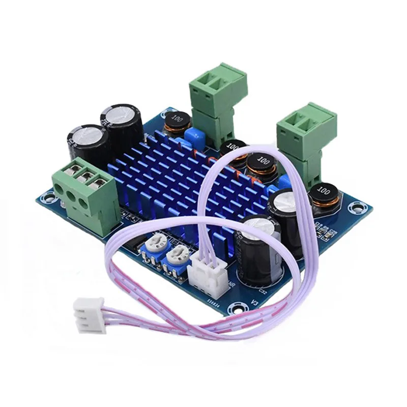 

TPA3116 Audio Amplifier Board Stereo Dual Channel 8-28V 2X120W TPA3116D2 High Power Digital Amplifiers For Home Speaker DIY Kit