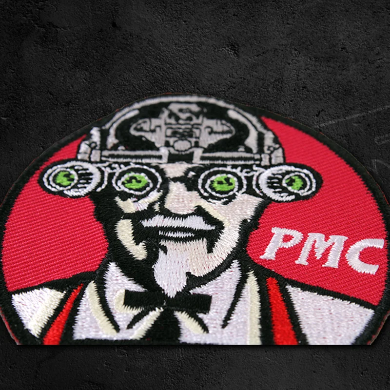 Тактическая вышивка Военная нашивка PMC шлем для взрослых роботов частный мини