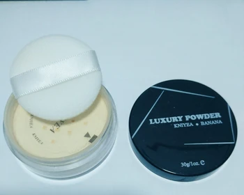 

KNIYEA Powder Professional Makeup Loose Powder Matte Bare Face Long Lasting Whitening Skin Finish Transparent Powder with puff