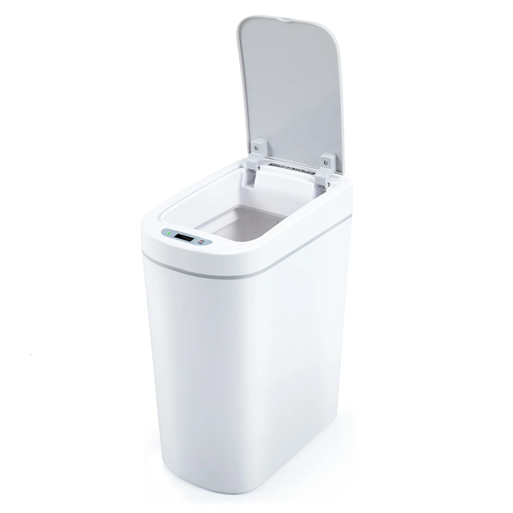 

Original Xiaomi Mijia NINESTARS Smart Trash Can Motion Sensor Auto Sealing LED Induction Cover Trash 7/10L Home Ashcan Bins