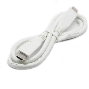 

USB3.1 Type-c cable USB-C male to male charge and data cable for Macbook laptop and tablet 50cm white color 100W