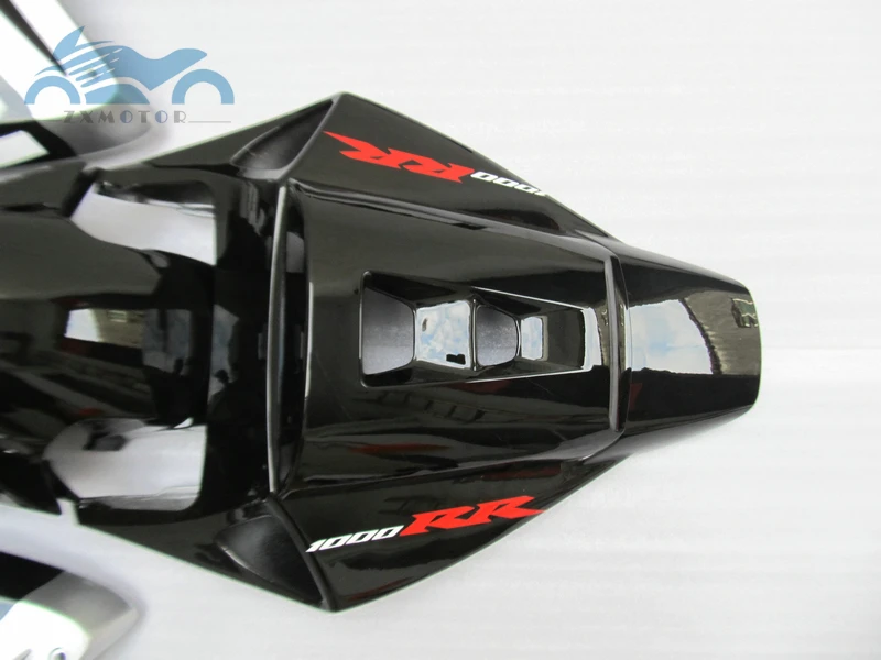 Пользовательские вы Инъекции обтекатель комплект, пригодный для Honda CBR1000RR 2006 2007 CBR 1000RR 06 07 ABS пластик обтекатель наборы серебряный черный XY58