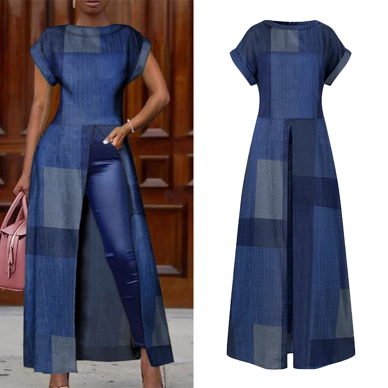 Shirts Blouse Tops Office Party Elegant Casual Plus-Size Ladies Blusa Neck-Patchwork