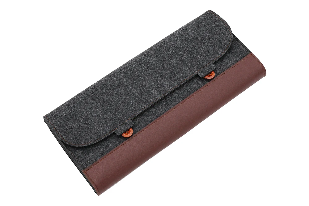 keyboard desktop PU Felt keyboard carrying case bag for planck 40% 60% 80% 100% gh60 xd64 tada68 87 tkl 104 Ansi bm60 bm65 bm68 poker computer keypad