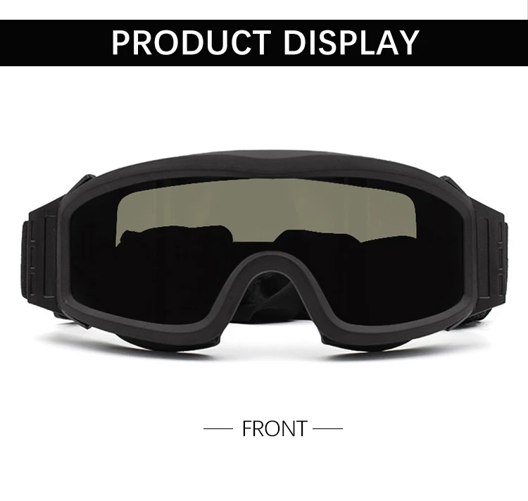 NorthFOX Locust Military Tactical Goggles CS Shooting Goggles Windproof Paintball Glasses Men's Outdoor Sports Camping Hiking Mo