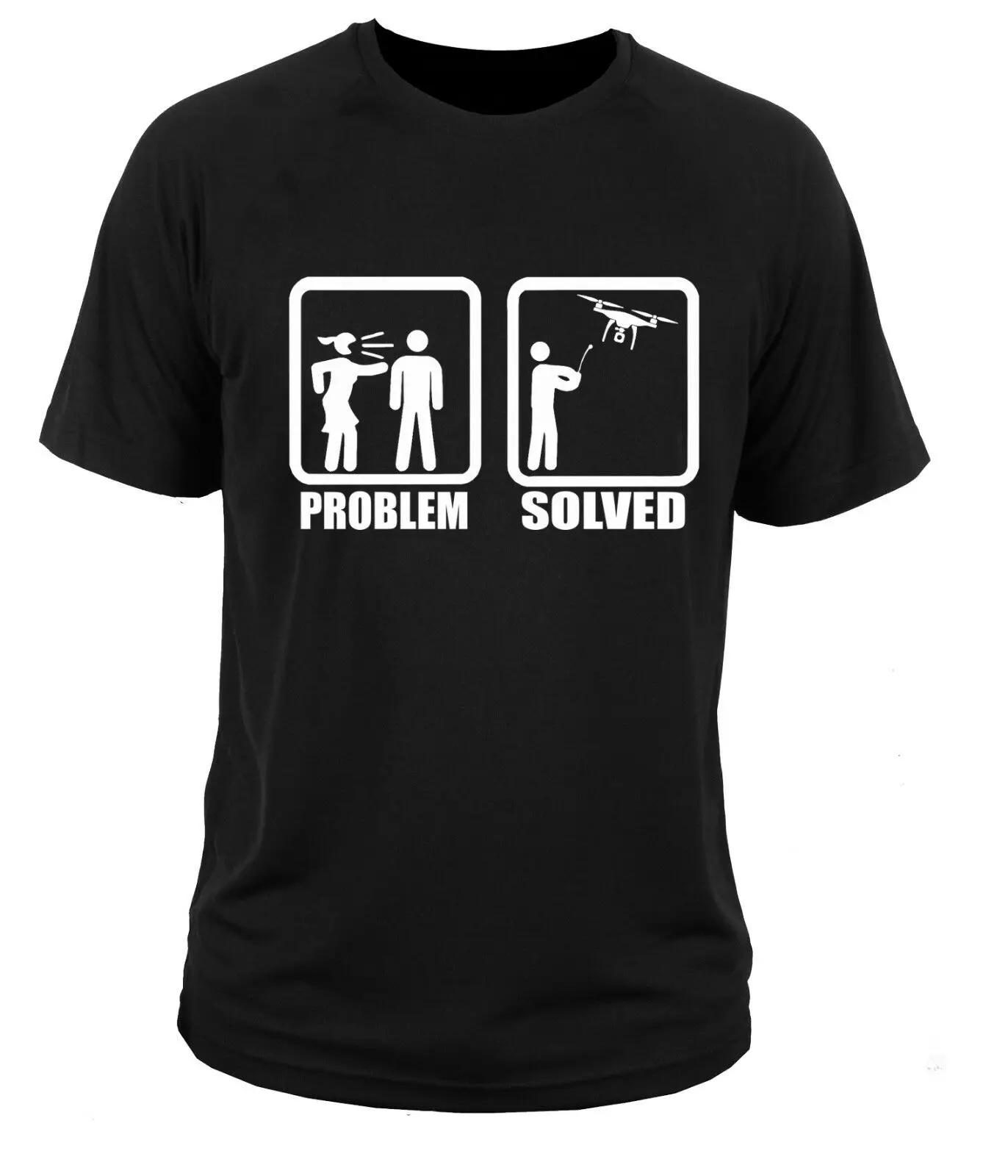 T shirt t-shirt Quadcopter dron drone helicopter |
