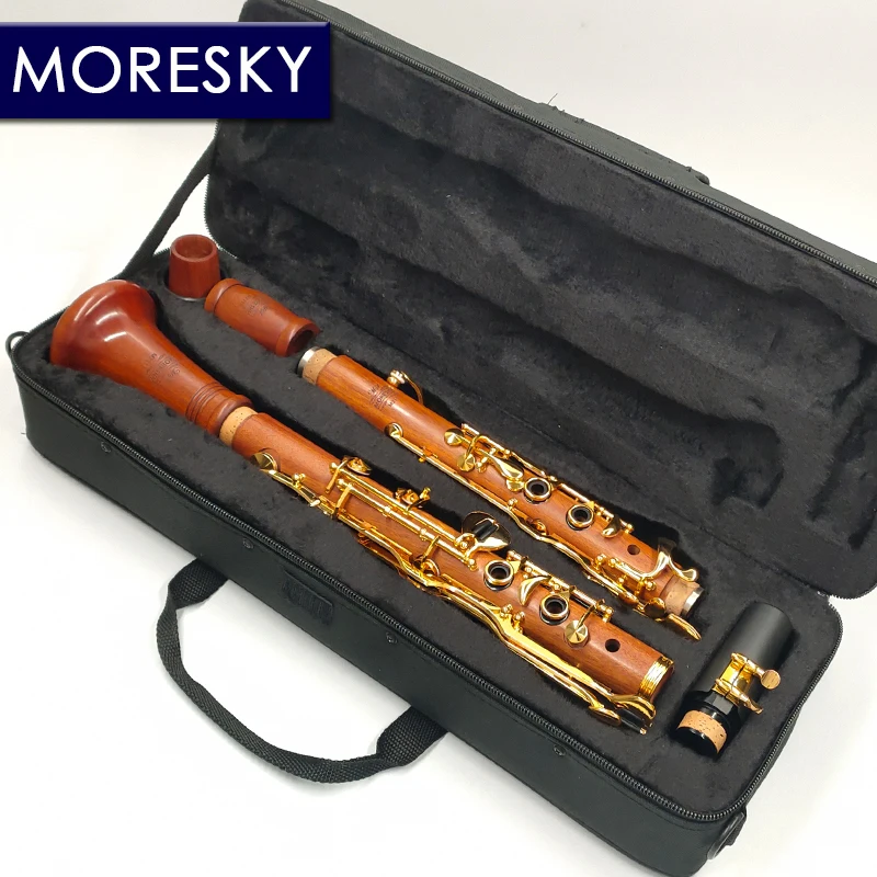 Oehler System Clarinet G Redwood clarinet Gold Plated 18 Keys MORESKY M211
