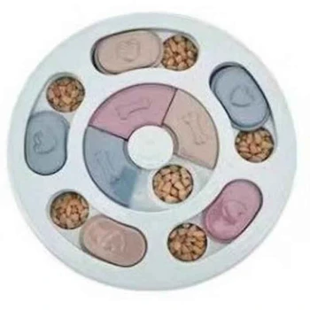 

Pet Training Puzzle Dog Toy Slow Food Bowl Leaking Food Reward Dog Game Disc Board Funny Dog Interactive Toys