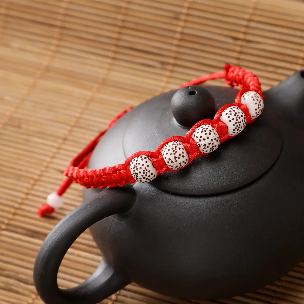 Newly Arrived Beaded Bracelet Reiki Prayer Balance Beads Handmade Braided Bangles For Women Men Adjustable Jewelry | Украшения и