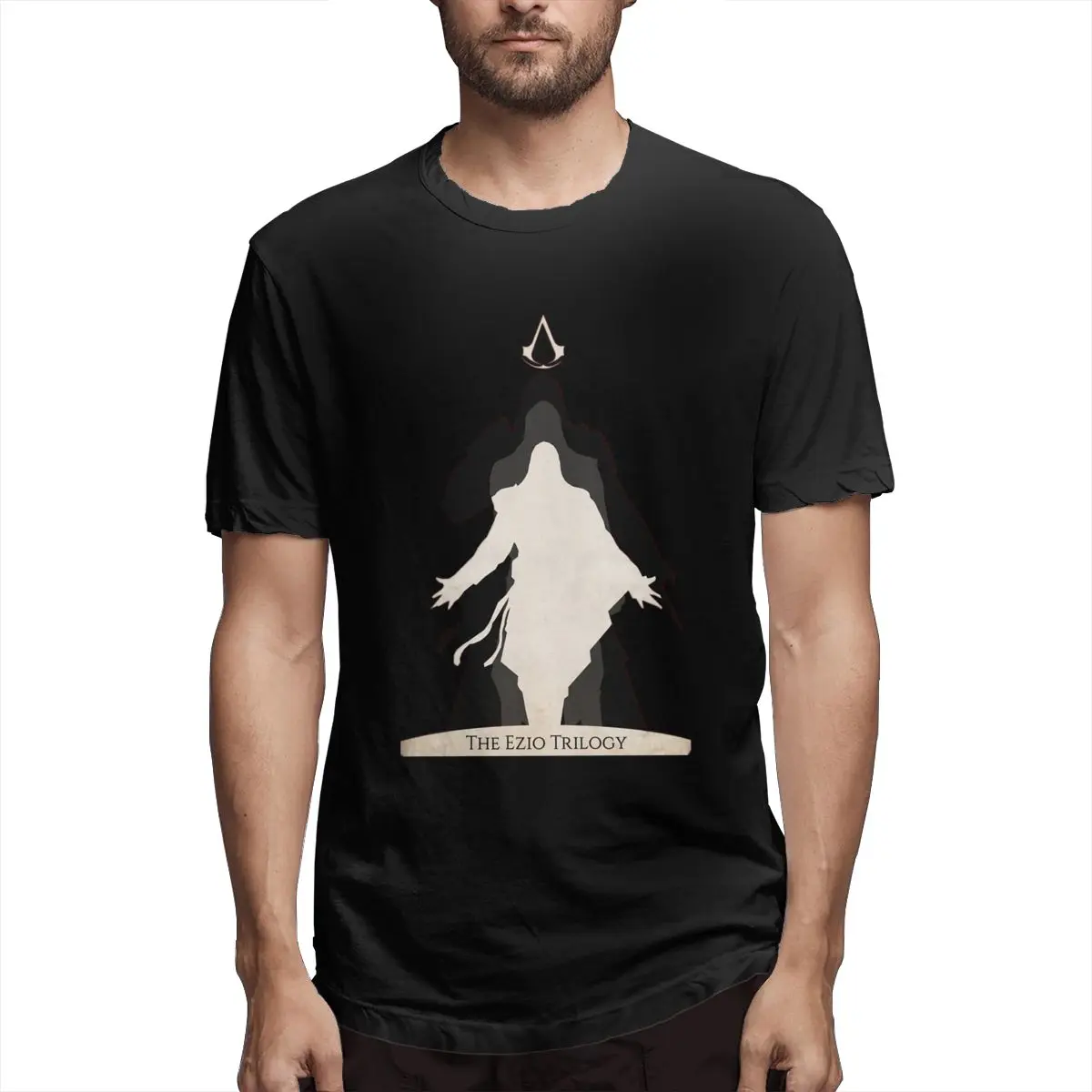 Assassins Creed The Trilogy Casual O-Neck Men's Short Sleeve T-shirt 100% Cotton Tee Shirt Printed men clothes 2019