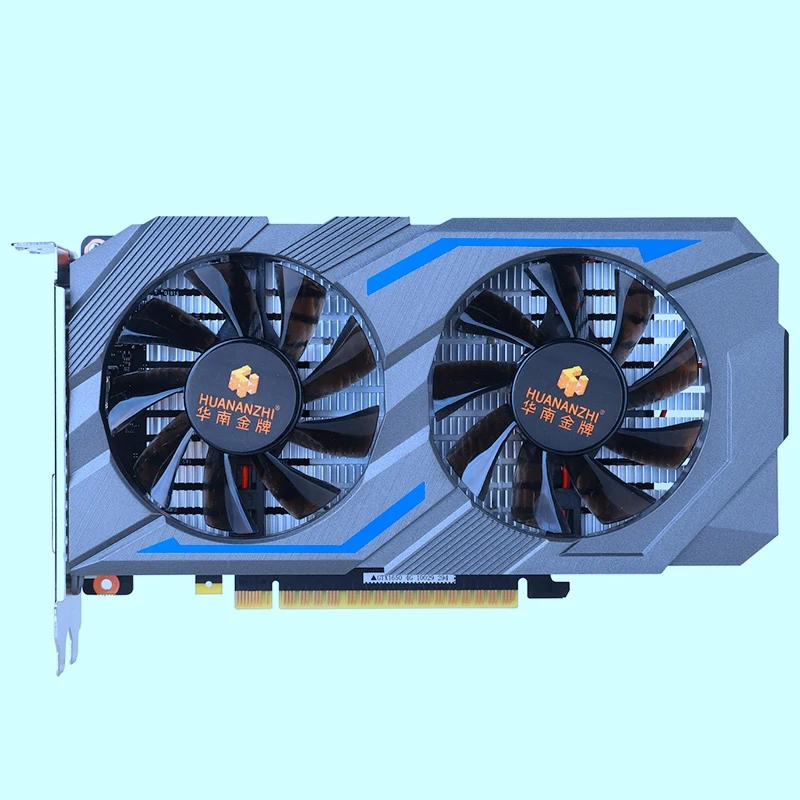 HUANANZHI GTX1650 4G карта изображения 128 бит GDDR5 8000 МГц 1485 HDMI + DVI DP 12 нм 896 единиц 75 Вт Gtx1650