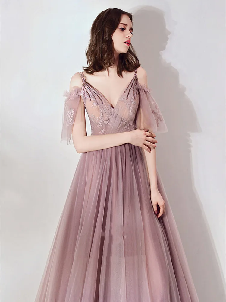 Это Yiya вечернее платье Спагетти ремень v-образным вырезом женские вечерние длинные платья Иллюзия кристалл плюс размер Формальные платья E1105