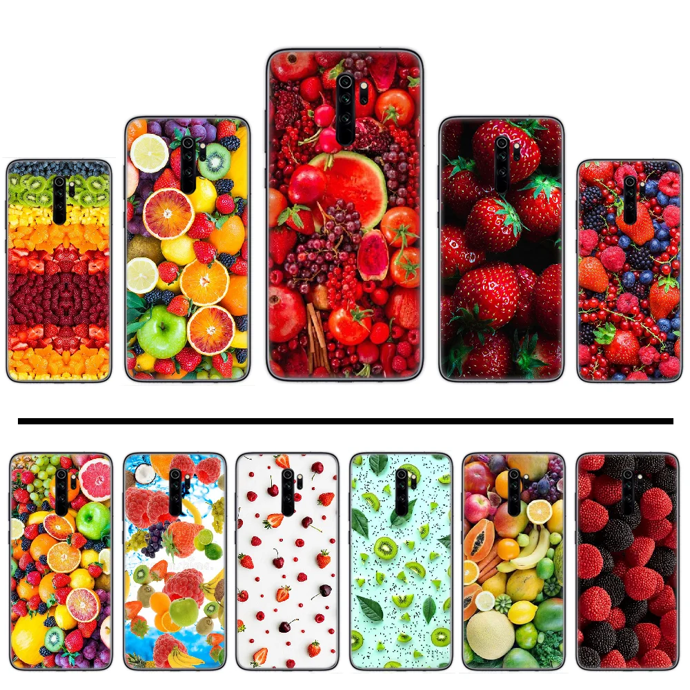 Food fruit strawberry watermelon Customer High Quality Phone Case For Xiaomi Redmi Note 4 4x 5 6 7 8 pro S2 PLUS 6A PRO | Мобильные