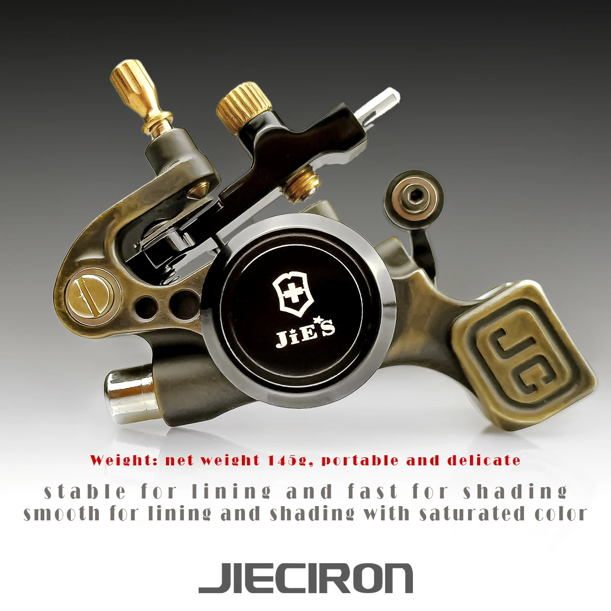 JIECIRO shrapnel tattoo machine adjustable stroke all-in-one machine tattoo secant fogging tattoo machine