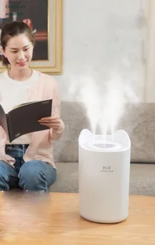 

three spray humidifier bedroom silent 5L high-capacity home desktop dormitory ultrasonic humidifier air diffuser oil diffuser