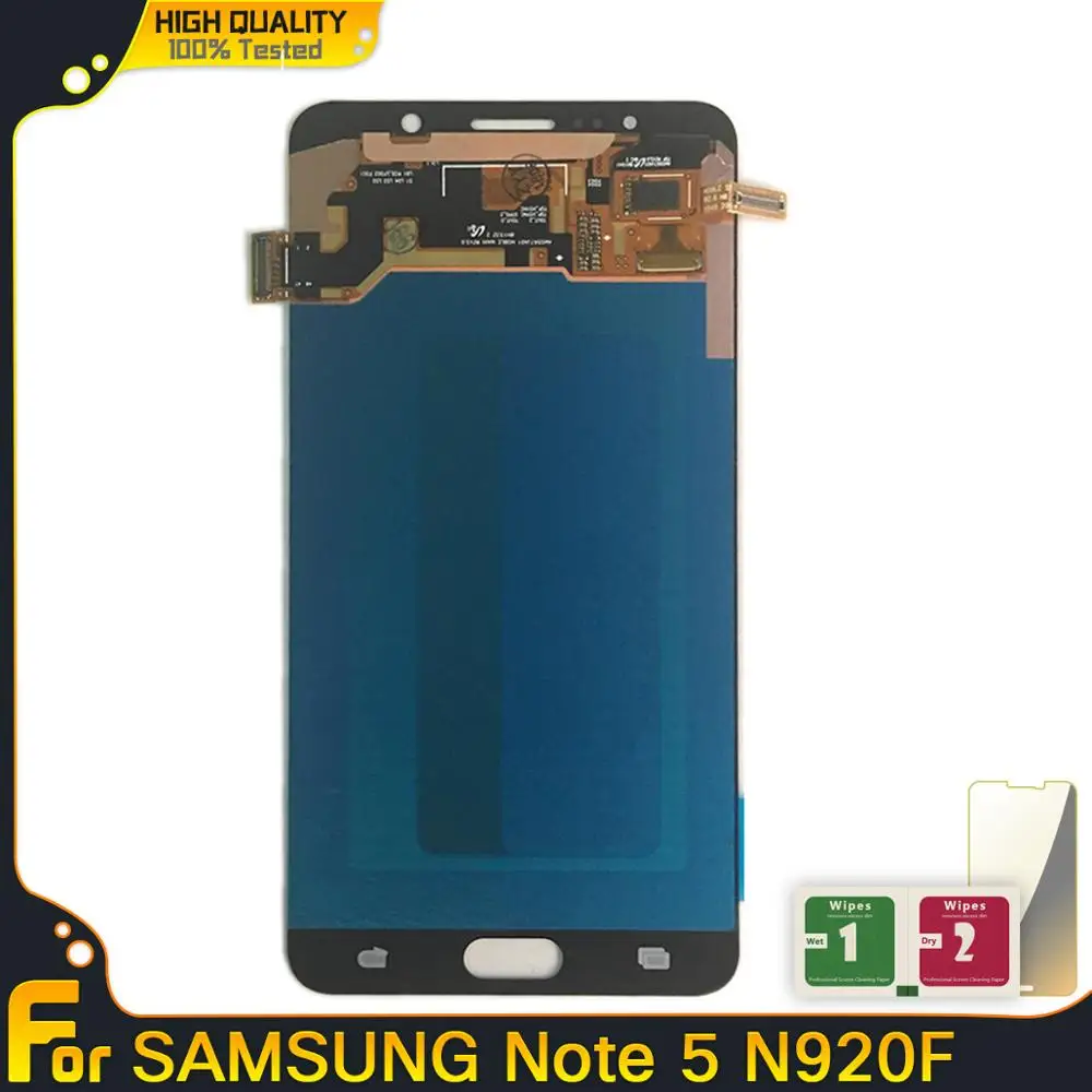 ЖК-дисплей для Samsung Galaxy Note5 N920T N920A N920I N920G Note 5 с сенсорным экраном и дигитайзером в
