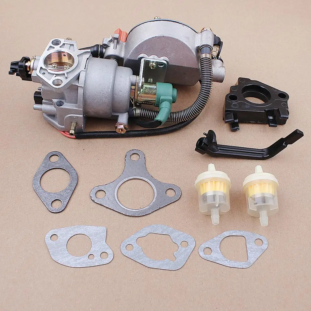 Поворотный комплект карбюратора для Honda GX360 GX390 GX420 188F 190F генератор двигателя 13HP