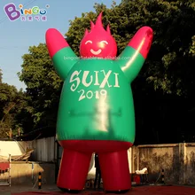 8 метров высота надувной Pitaya мультфильм игрушка персонализированные дракон фрукты украшения Печать реклама для продвижения