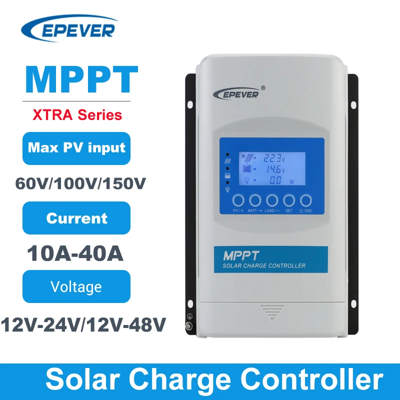 MPPT 40AMP Solar Charge Controller For 12V 24V max 100V DC Battery Regulator LK 
