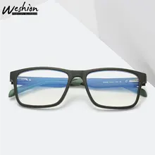 Винтажный синий светильник, очки для женщин и мужчин, анти-оптическая оправа TR90, мужские и женские очки, прозрачные антибликовые игровые очки UV40