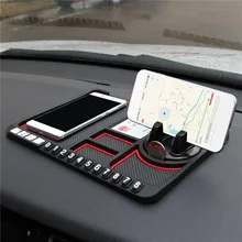 

Multifunctional Car Anti-Slip Mat Non Slip Sticky Car Phone Holder Anti Slide Dash Phone Mount Silicone Dashboard Car Pad Mat