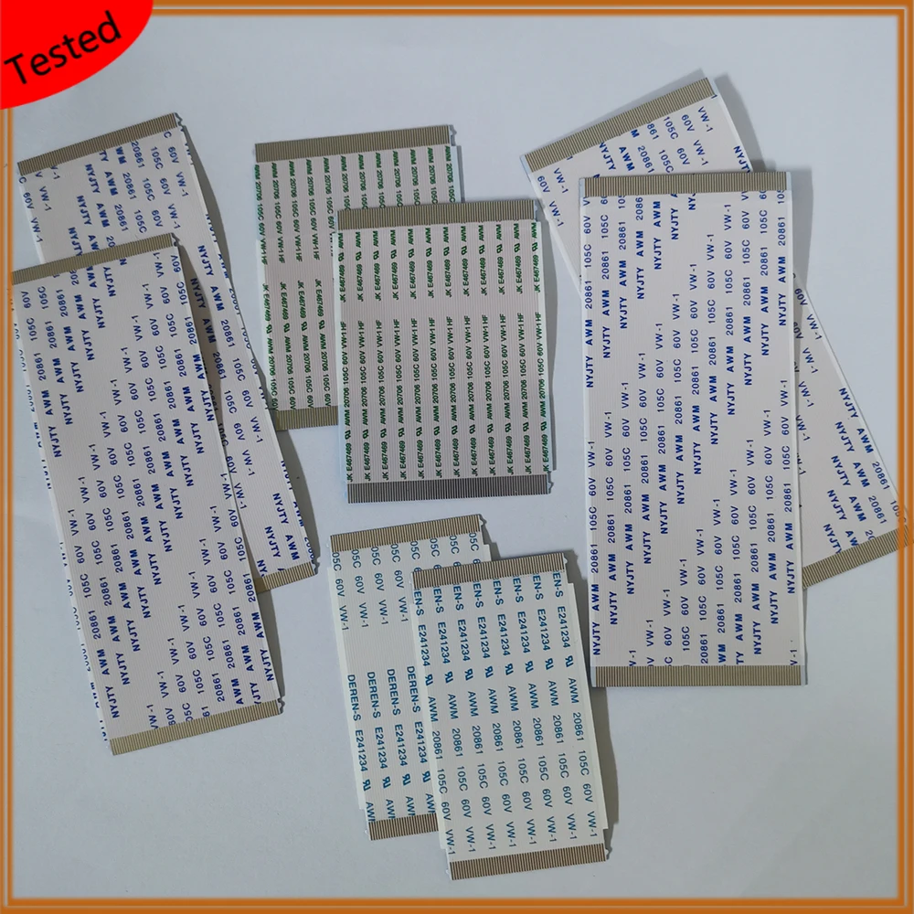 Flex Ribbon Cable For T Con Board Flex Cables Connection 60 pin 68 pin