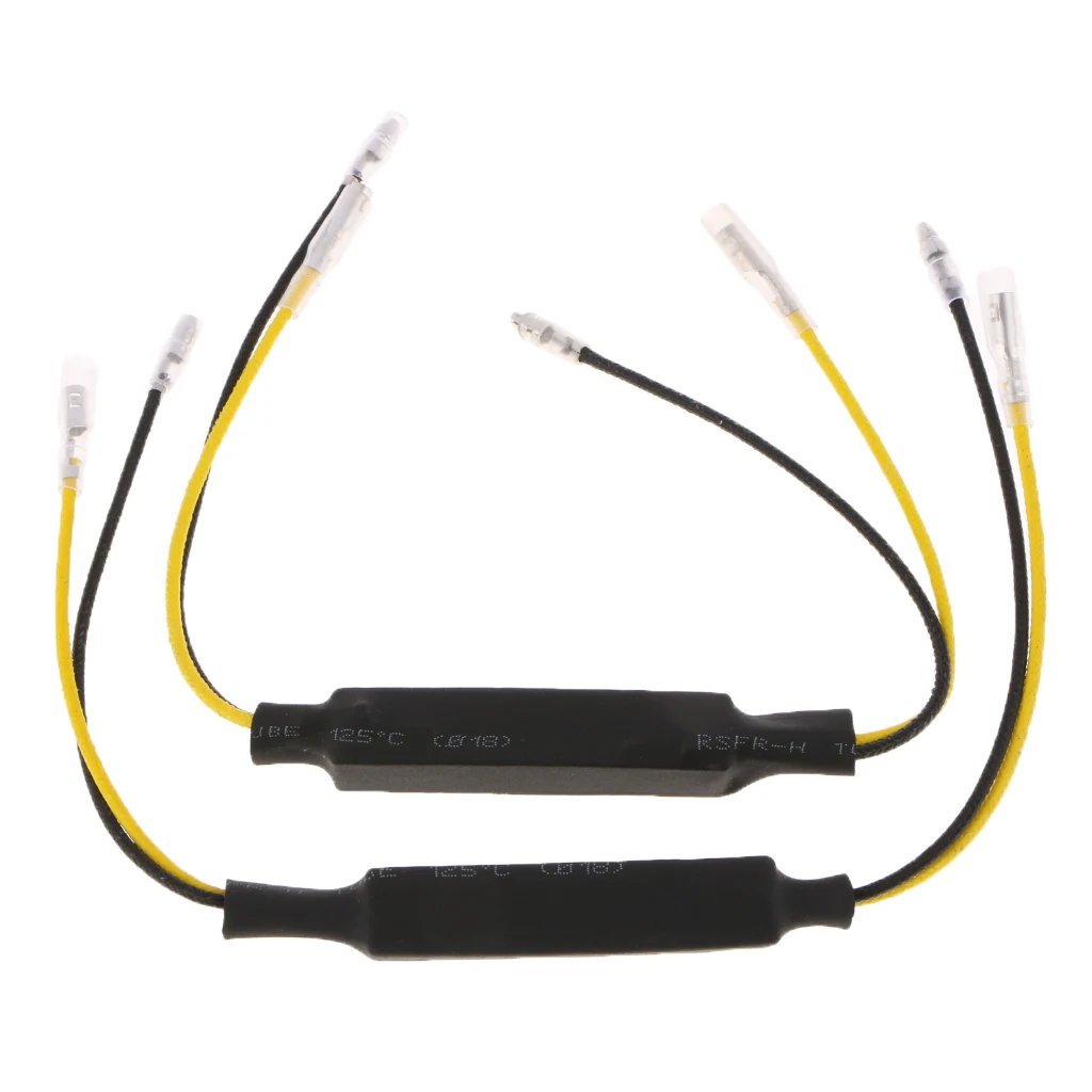 2Pcs 21W Load Resistor Decoder for Motorcycle LED Turn Signal Conversions