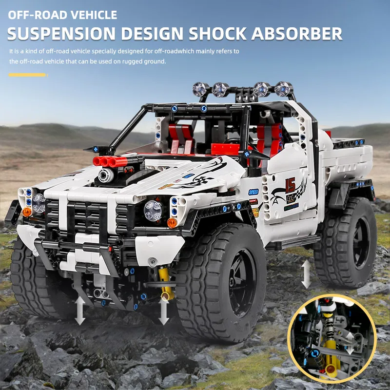 Пресс форма для KING 18005 приложение техники автомобиль игрушки MOC 2412