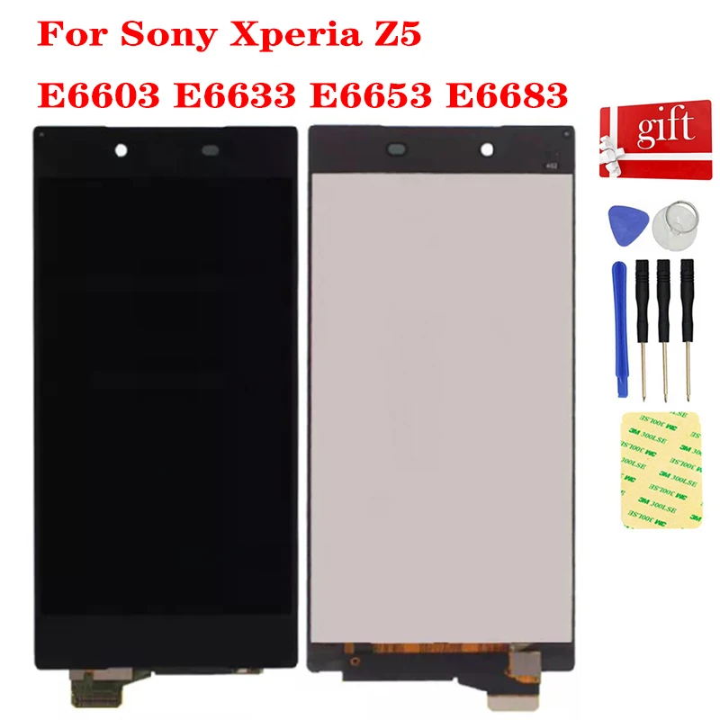 ЖК-дисплей для Sony Xperia Z5 E6603 E6633 E6653 E6683 ЖК-экран матричная панель сенсорный экран