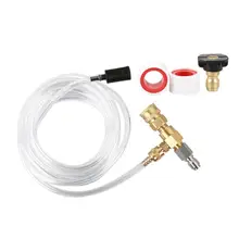 Очиститель высокого давления 3/8 дюймов регулируемое соединение шприц для мыла черная 3M насадка для пены высокого давления чистящее средство распыление