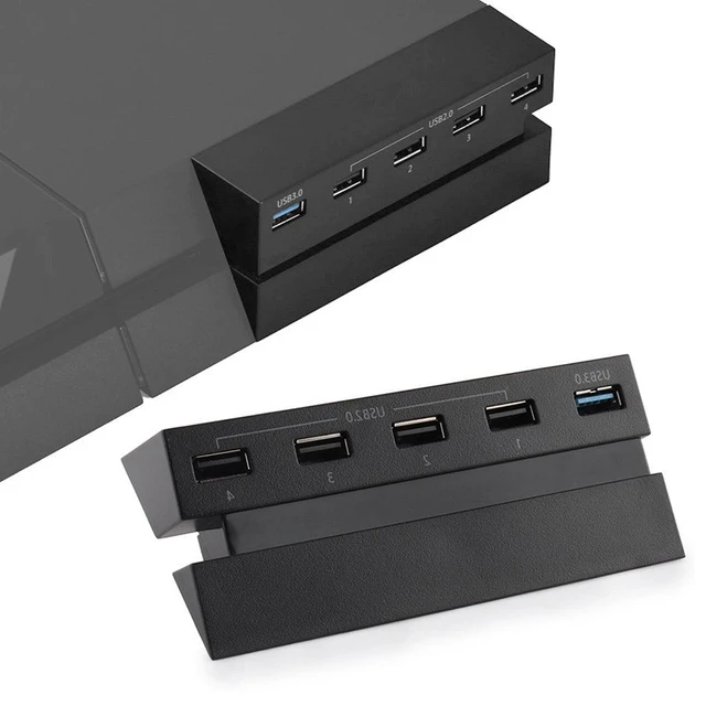 Adaptateur haute vitesse pour Sony Playstation 4 PS4, 5 Ports USB 3.0 2.0  Hub d'extension - AliExpress