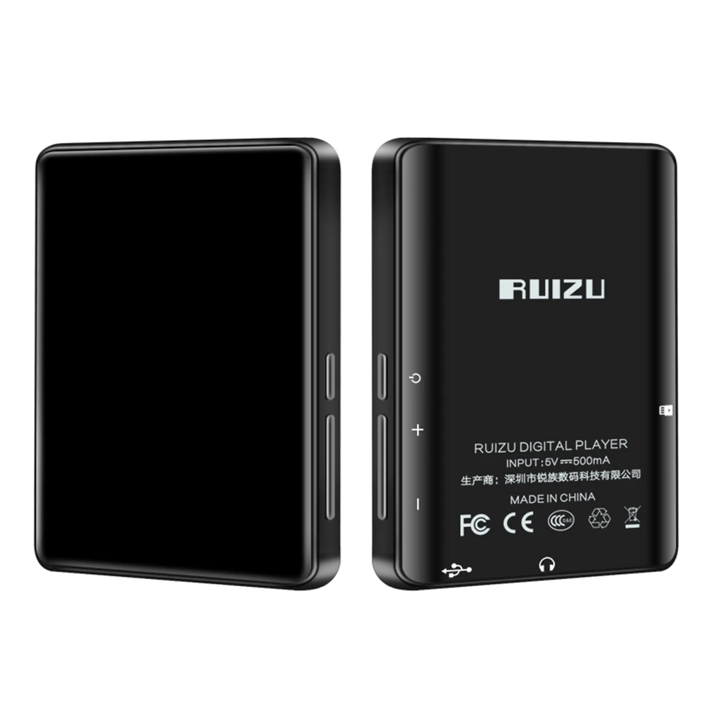 RUIZU M7 mp3 плеер 2 8 дюймовый полноэкранный Портативный Hi Fi музыкальный FM радио