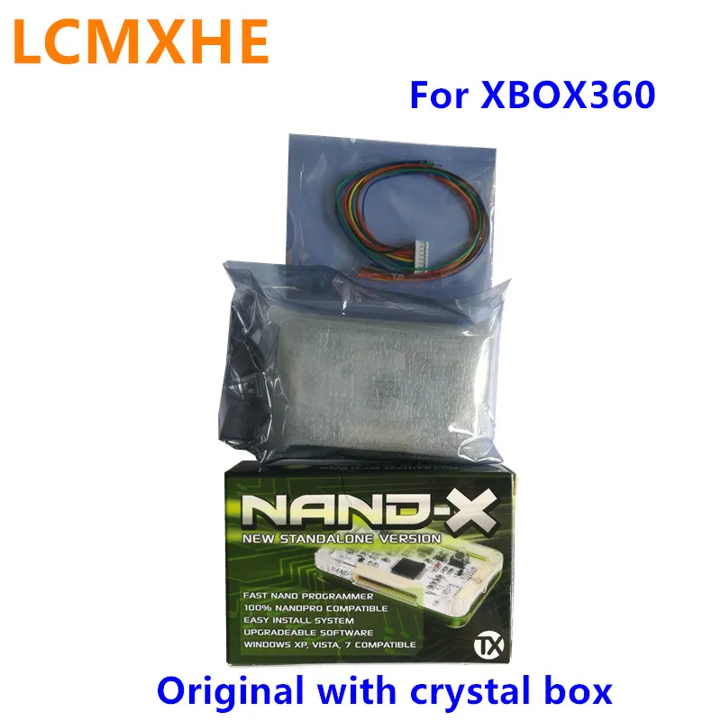 

Original FOR XBOX 360 TX NAND-X with crystal case CABLE kit for xbox360