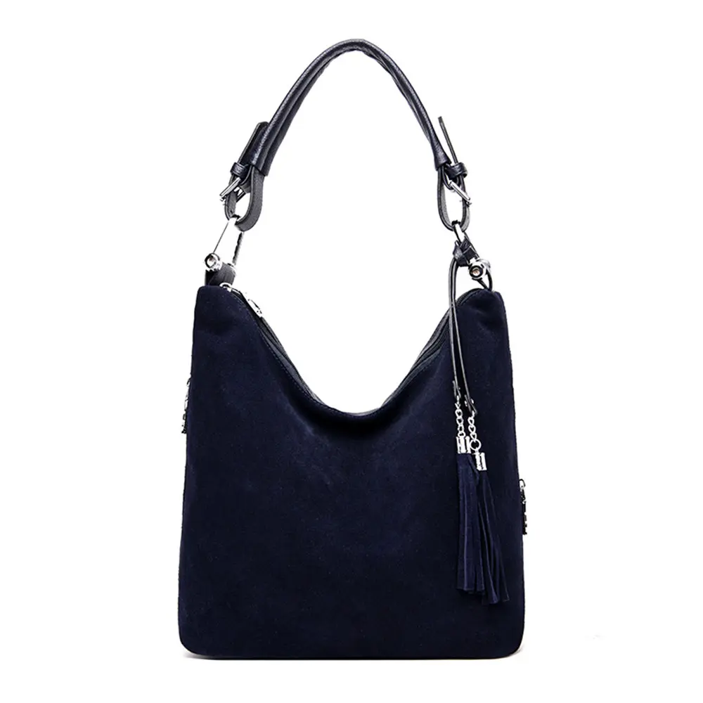KMFFLY брендовая роскошная сумка, женские сумки, дизайнерские сумки через плечо для женщин, черные Сумки из искусственной замши, сумки на плечо, сумка-мессенджер - Цвет: Blue