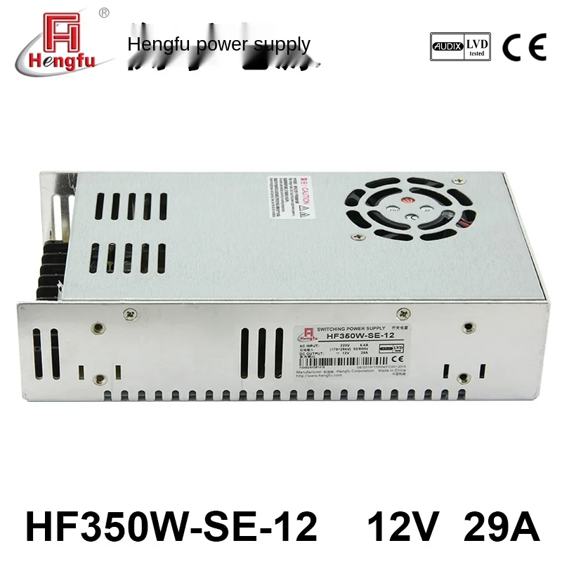 Источник питания Hengfu HF350W-SE-12 DC 12V 29A Одноканальный выход экономичный высокомощный