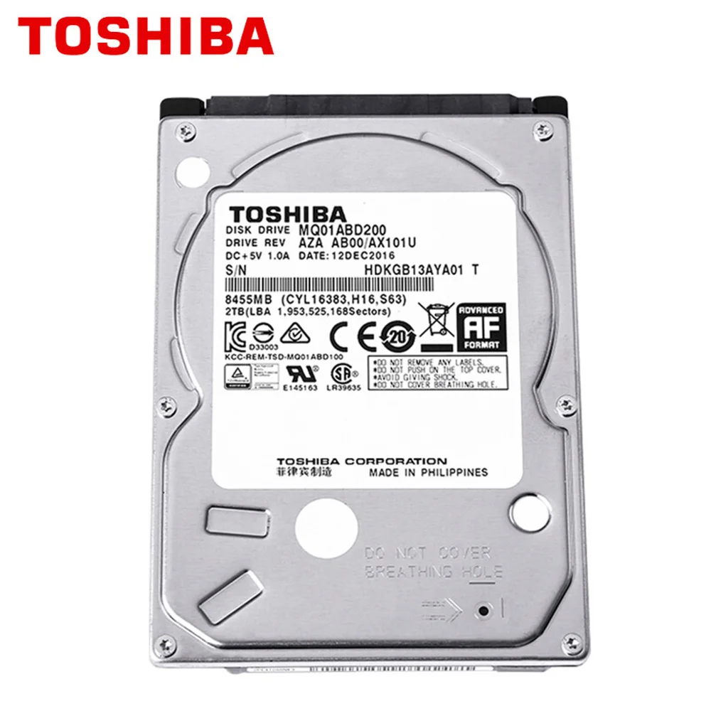 4tb 9.5 mm hdd