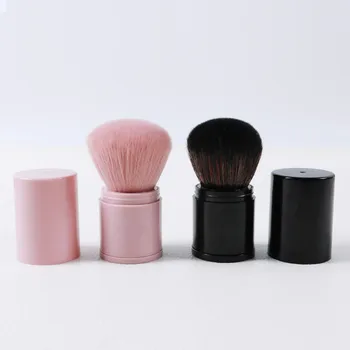 

High Quality Single Portable Retractable Foundation Facial Contour Concealer Powder Brush Beauty Cosmetics Brush Makeup Tools