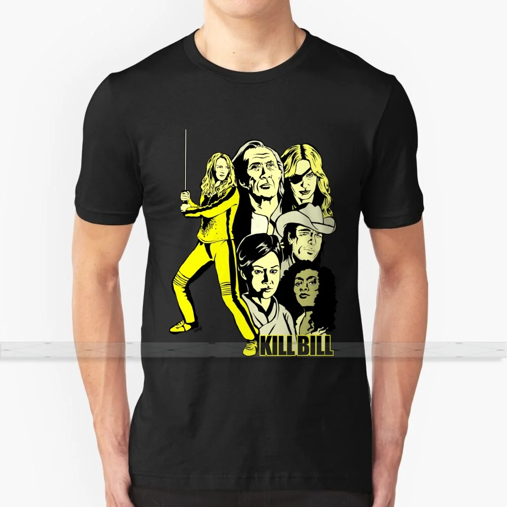 Футболка Kill Bill для мужчин и женщин топ с принтом футболки из 100% хлопка крутые 5xl 6xl
