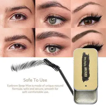 

4D Lasting Stereotypes Eyebrow Soap Makeup Soap Eyebrow Tint Fixed Gel Long Lasting Waterproof Eyebrow Stereotypes Eyebrow