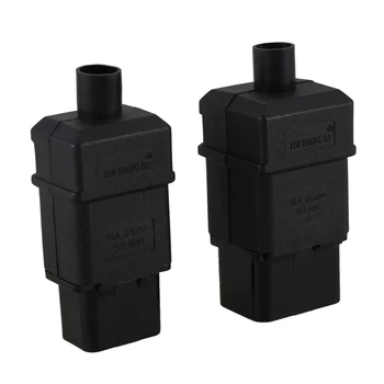 

2 in 1 16A 250VAC IEC320 Series C19 Plug C20 Socket for Power Cord