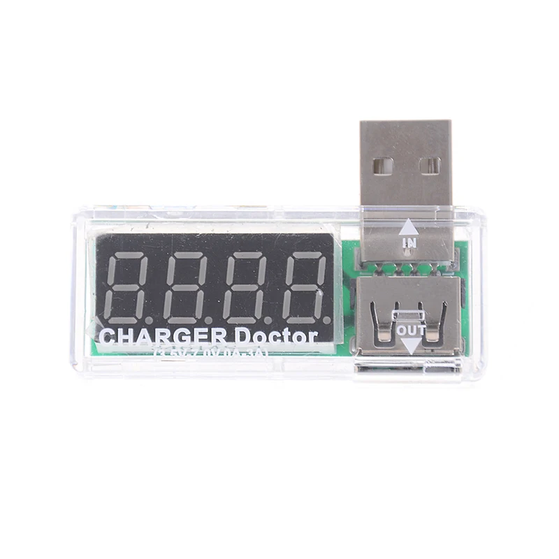 1pc DC 3.5V 7V USB Current Voltage Charging Detector Tester Battery Voltmeter Ammeter Charger Doctor Wholsale