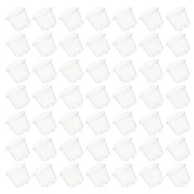 

100pcs Watercolor Plastic Cups Pigment Holder Glue Nail Studs Storage Cups