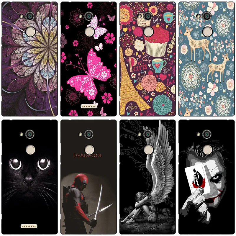 

Silicone Printed phone Case for Sony Xperia L2 H3311 H3321 H4311 H4331 cases soft TPU Phone Back cover