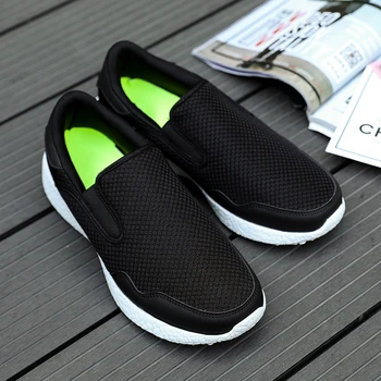 

Big Size 45 Breathable Light Non-slip Men Loafers Spring Summer New Adult Soft Male Sneakers Luxury Fashion Casual Mens Shoes