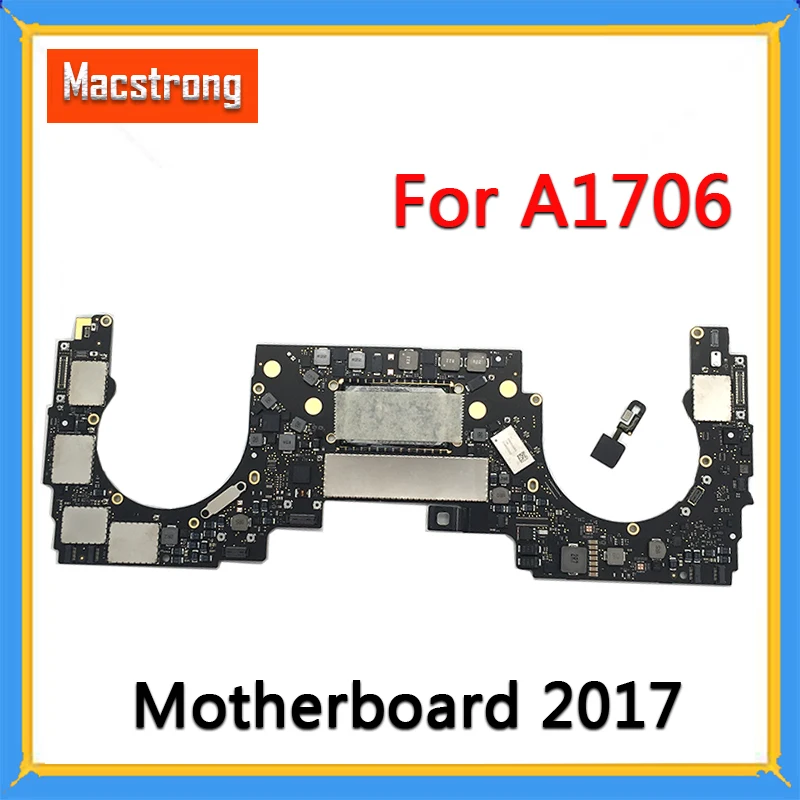 Протестированная оригинальная материнская плата A1706 820-00923-A для MacBook Pro 1" A1706 материнская плата i7 3,1 ГГц 8 Гб 256G с кнопкой питания