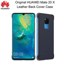 HUAWEI mate 20 X задняя крышка чехол Официальный PU кожаный магнитный проводящий чехол для 7,2 дюймов mate 20X