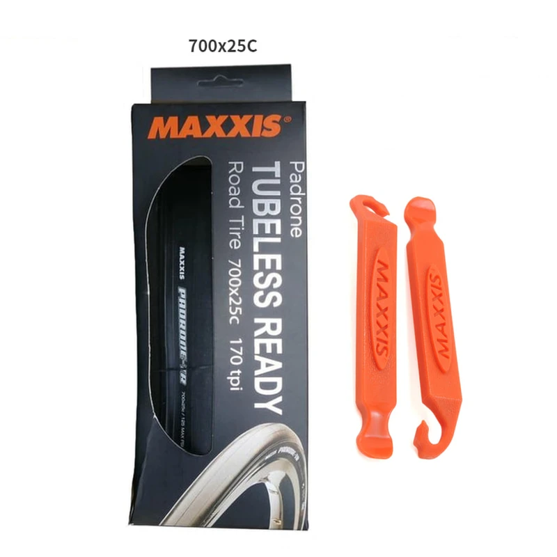 Сверхлегкая бескамерная Складная велосипедная шина Maxxis Padrone Tr 700C 275g 170TPI высокоскоростная велосипедная шина против проколов - Цвет: 700x25C