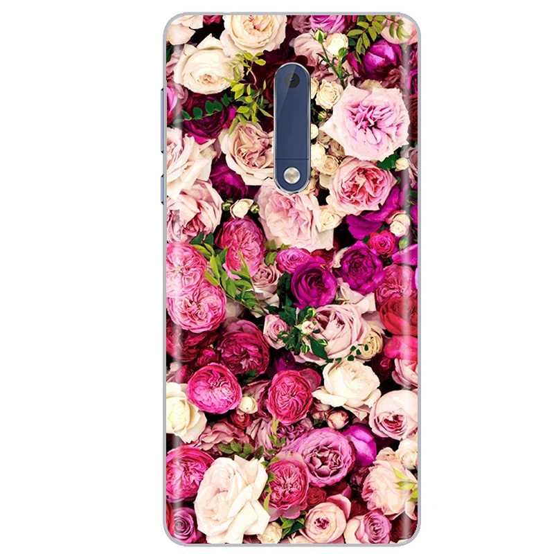 For Nokia 5 Case Soft TPU Silicone Phone Case For Nokia 5 Nokia5 Case TA-1053 TA-1024 TA-1044 TA-1027 Soft Back Cover Bumper Bag flip phone case